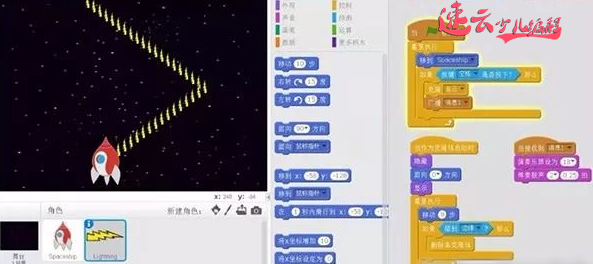 济南少儿编程:编程让孩子制作枪战游戏!~山东少儿编程~少儿编程(图8) 济南少儿编程:编程让孩子制作枪战游戏!~山东少儿编程~少儿编程(图8)